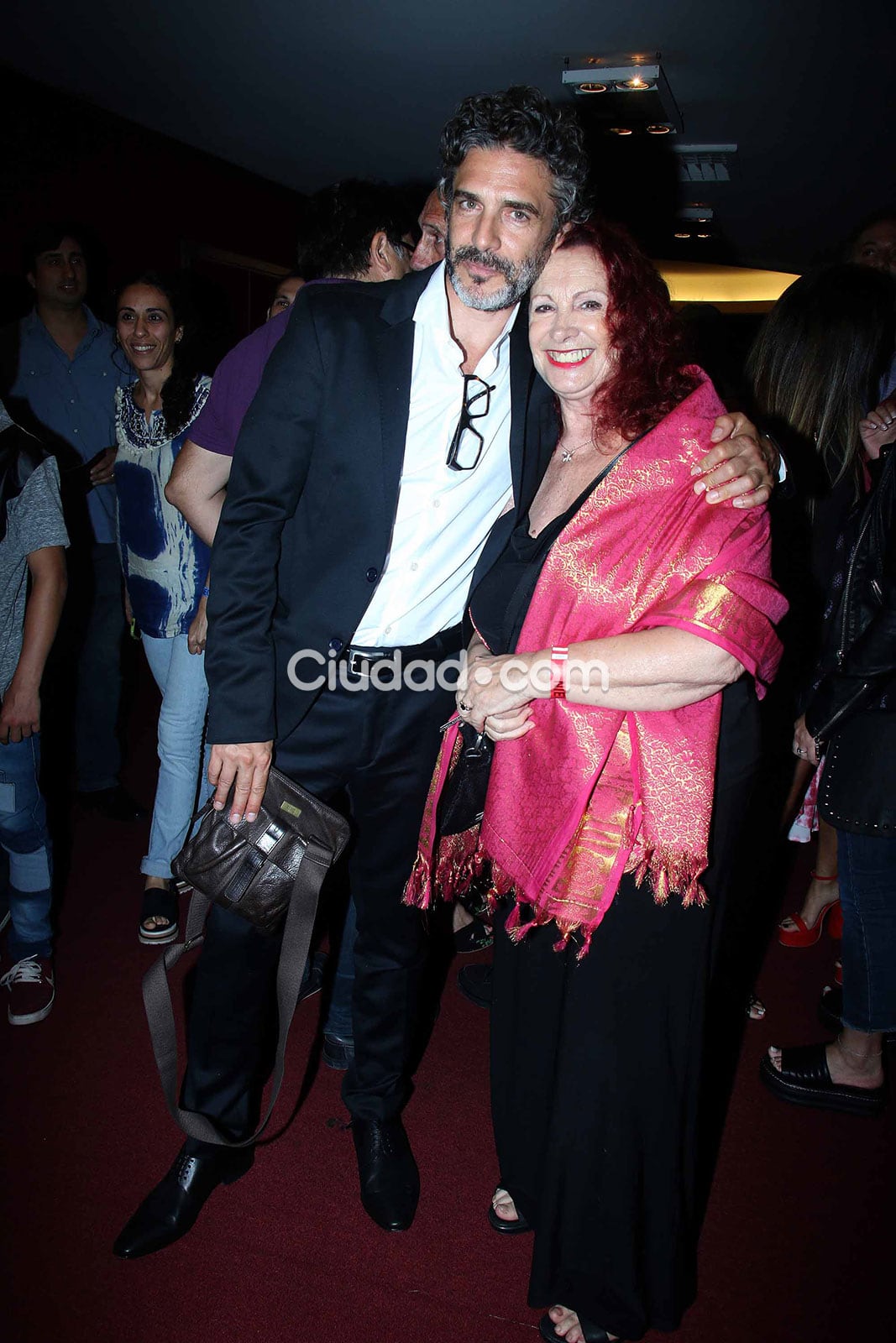 Leonardo Sbaraglia en la avant premiere de Nieve Negra. (Foto: MovilPress - Ciudad.com)