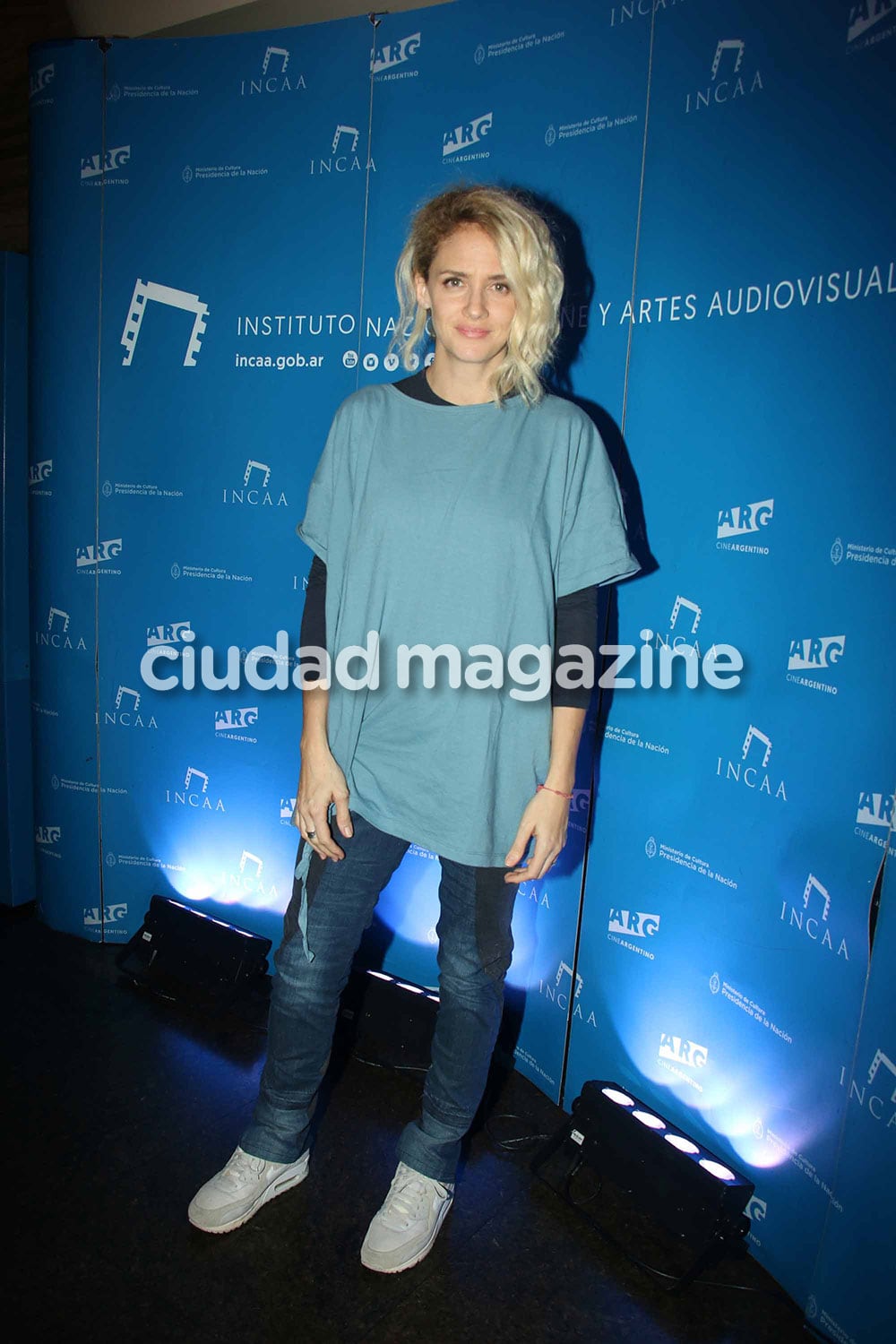 Leonora Balcarce en el estreno de Muere, monstruo, muere en el cine Gaumont. (Foto: Movilpress)