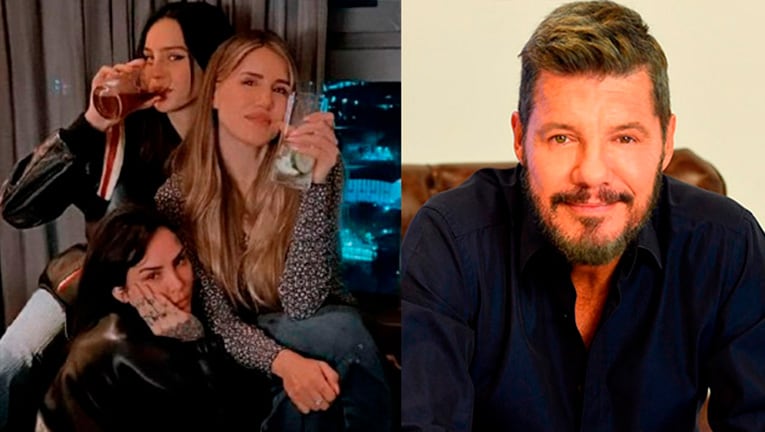 Licha López mostró la impactante barra de tragos de Marcelo Tinelli en su casa.