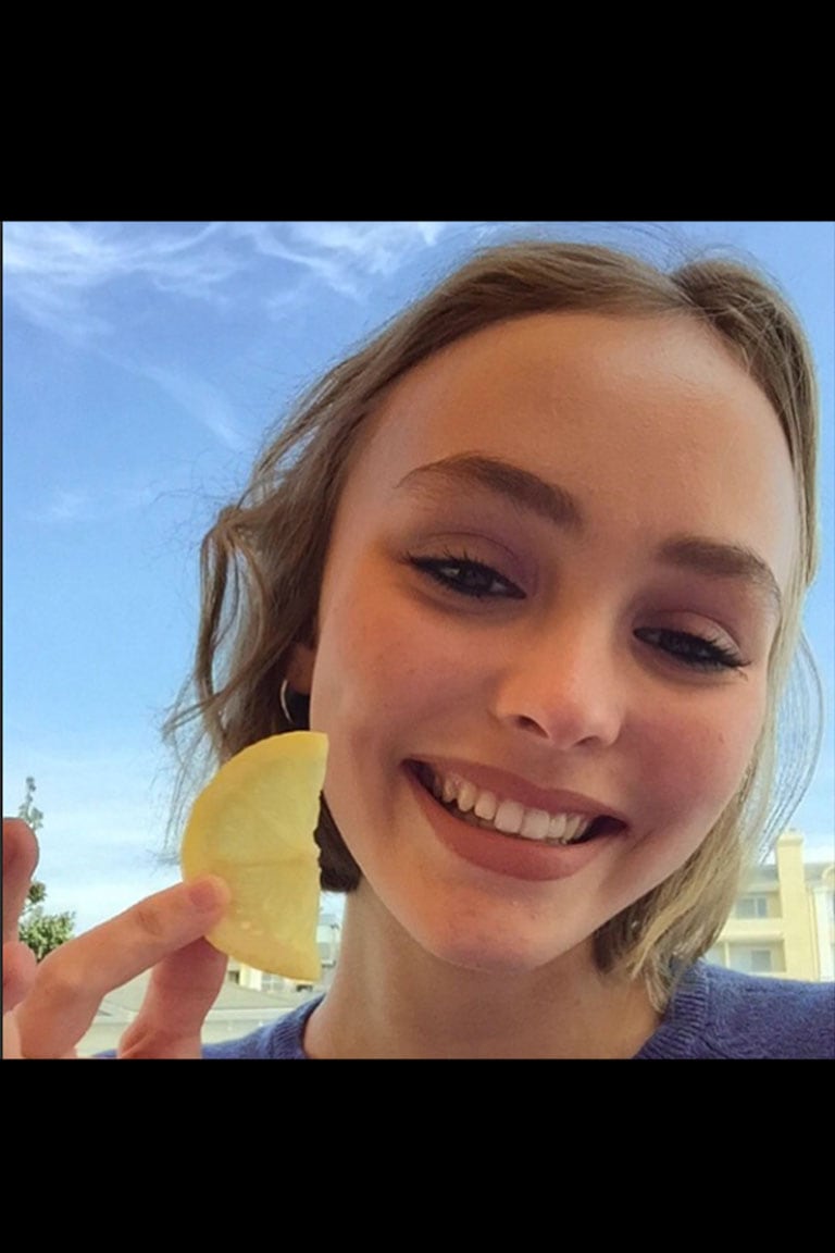 Lily-Rose Depp, la bella hija de Johnny Depp y Vanessa Paradis (Fotos: Web). 