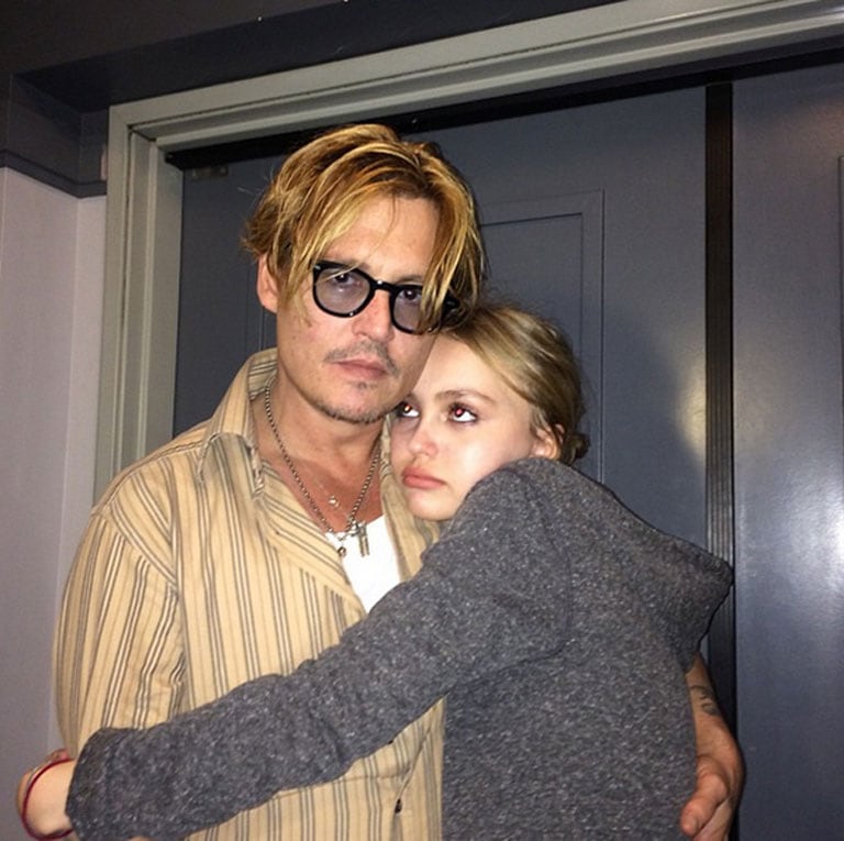 Lily-Rose Depp, la bella hija de Johnny Depp y Vanessa Paradis (Fotos: Web). 