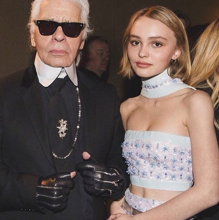 Lily-Rose Depp, la bella hija de Johnny Depp y Vanessa Paradis (Fotos: Web). 