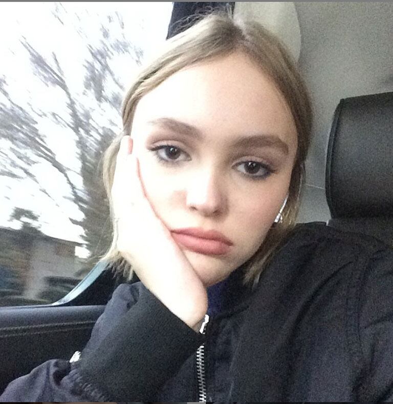 Lily-Rose Depp, la bella hija de Johnny Depp y Vanessa Paradis (Fotos: Web). 