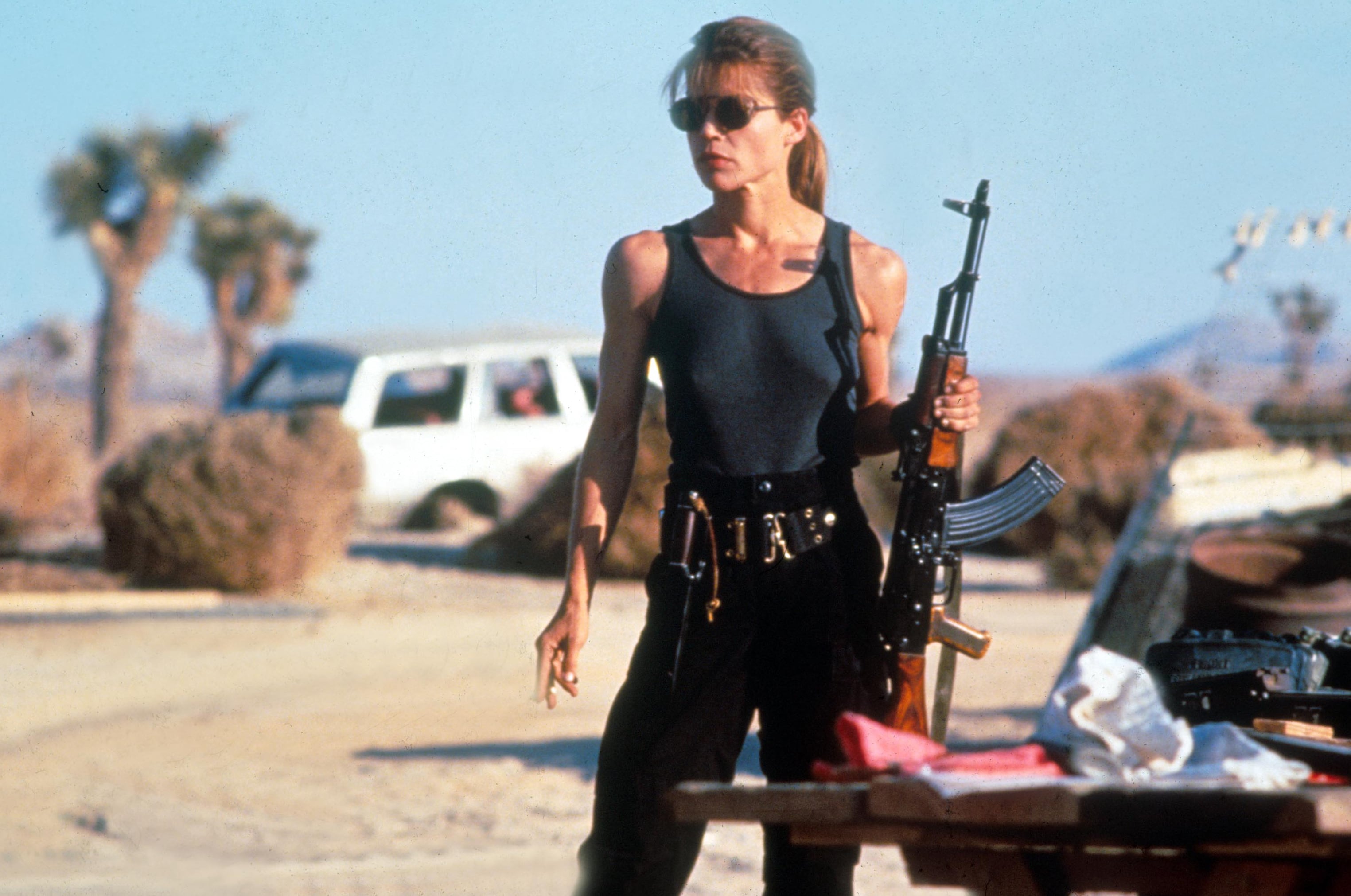 Linda Hamilton soñaba con ser una famosa arqueóloga   