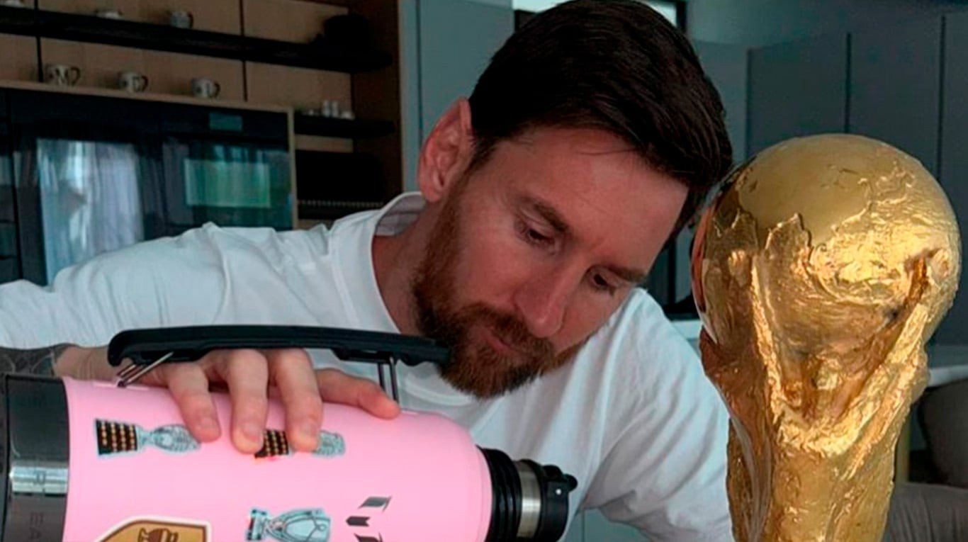 Lionel Messi emocionó a sus fans a dos años de haber ganado la Copa del Mundo.