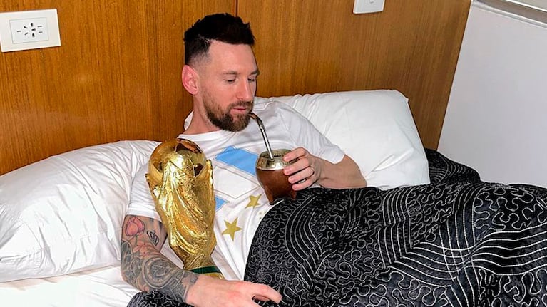 Lionel Messi, inseparable de la Copa del Mundo