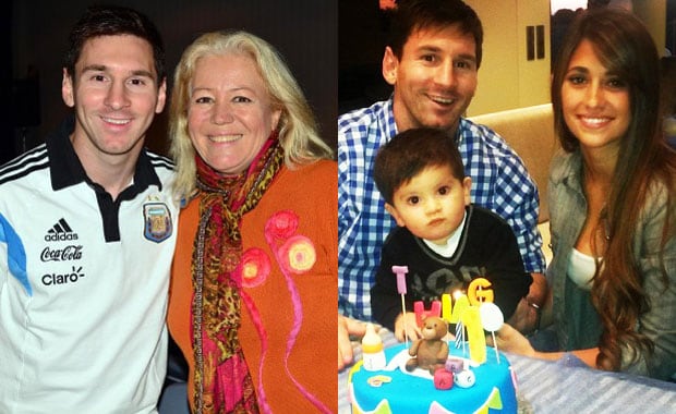 Lionel Messi le brindó una entrevista a Estelita Ventura (Foto: YoEstelita.com y Web). 