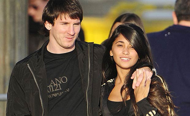 Lionel Messi y Antonella Roccuzzo. (Foto: Gente)