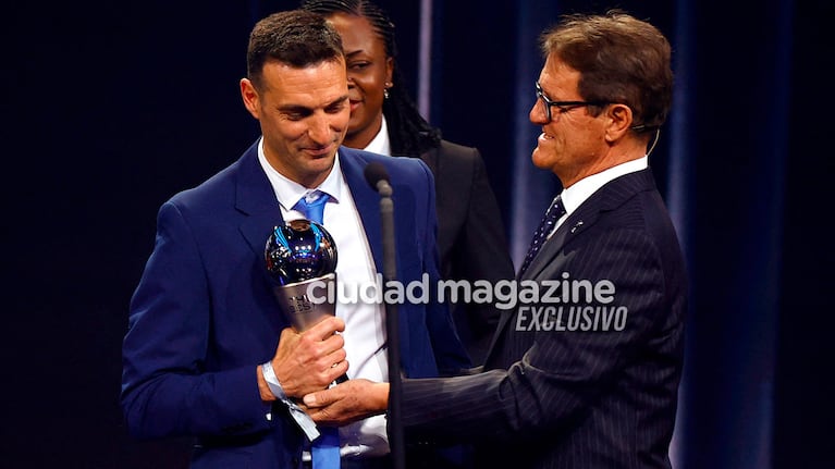 Lionel Scaloni ganó el premio The Best 2022 como mejor DT del mundo