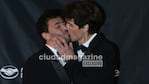 Lizardo Ponce y su novio Franco. Foto: Movilpress.