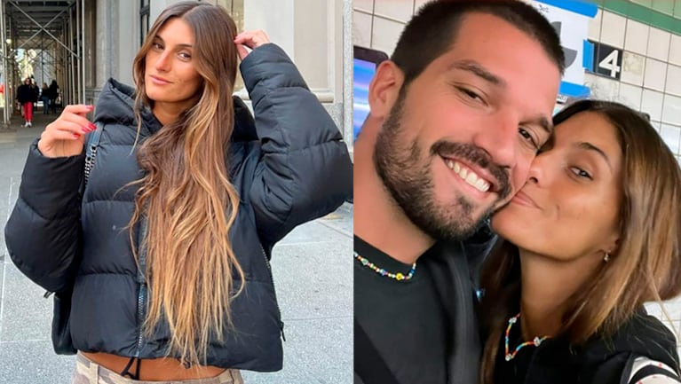 Lola Latorre compartió fotos inéditas con su nuevo novio, enamoradísima y a los besos.