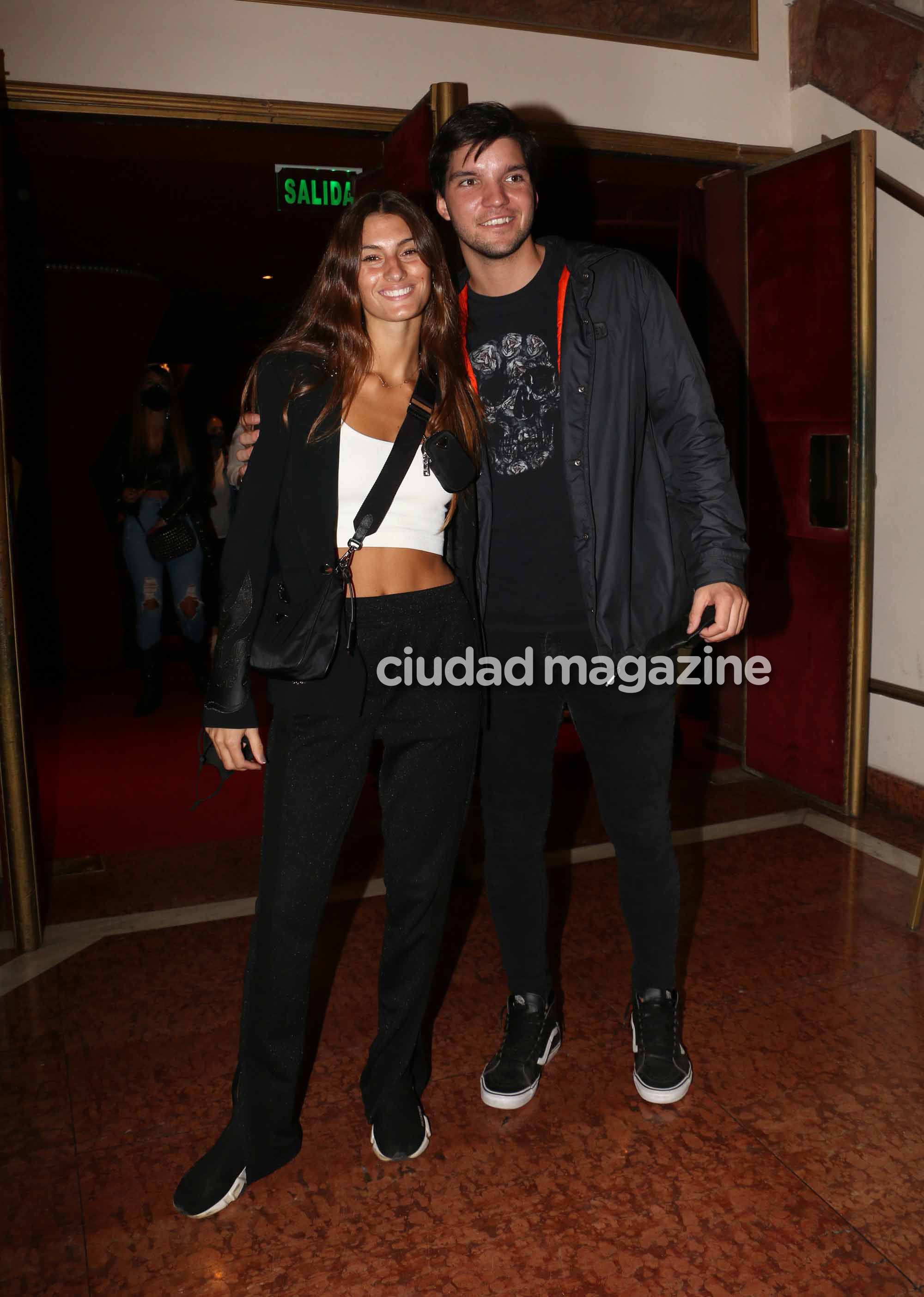 Lola Latorre y su novio, Jerónimo González Chaves fueron a Una semana nada más.  Foto: Movilpress