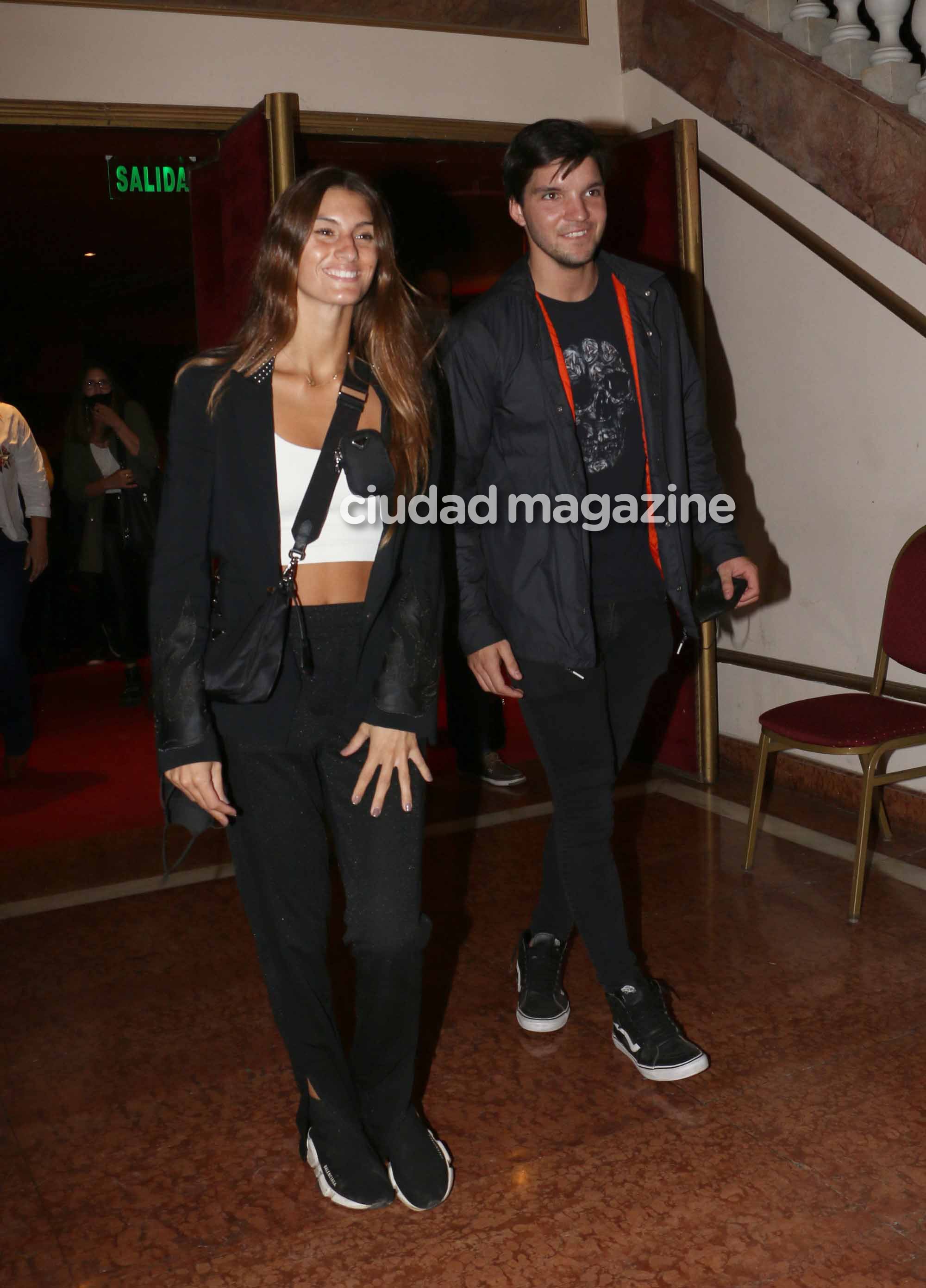 Lola Latorre y su novio, Jerónimo González Chaves fueron a Una semana nada más.  Foto: Movilpress