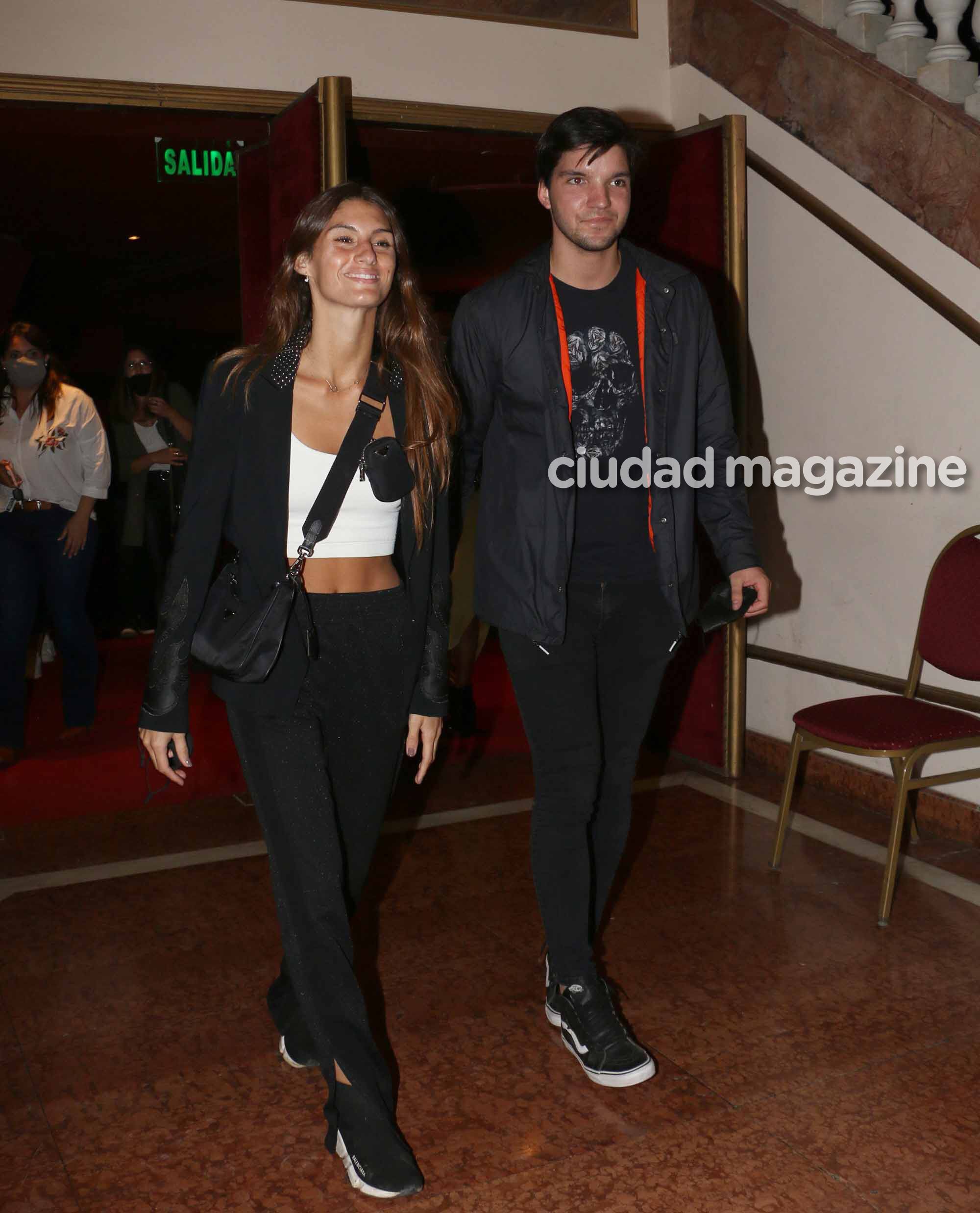 Lola Latorre y su novio, Jerónimo González Chaves fueron a Una semana nada más.  Foto: Movilpress