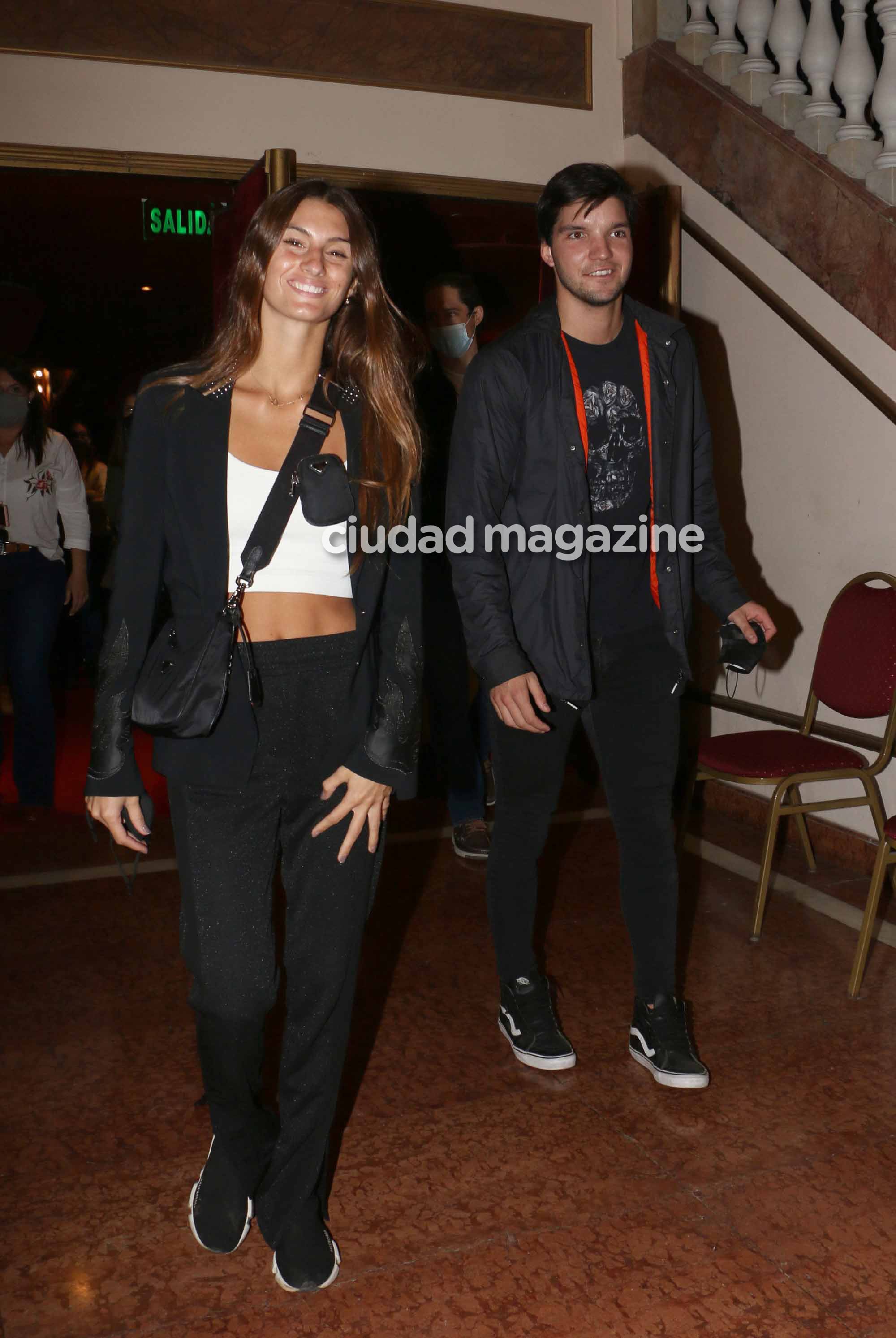 Lola Latorre y su novio, Jerónimo González Chaves fueron a Una semana nada más.  Foto: Movilpress