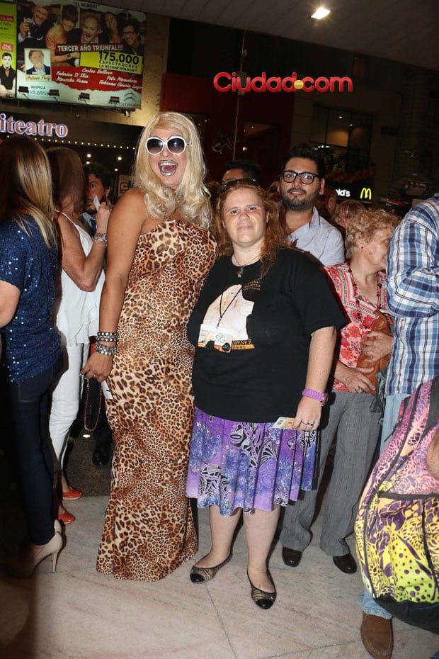 Lorna Gemetto en el debut de Piel de Judas. (Foto: Movilpress)