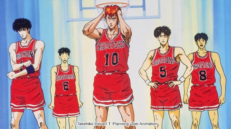 Los 101 episodios de "Slam Dunk" ya están en Netflix.