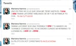 Los bochornosos tweets de Mariana Nannis contra Yanina Latorre. (Captura: @marianannis)