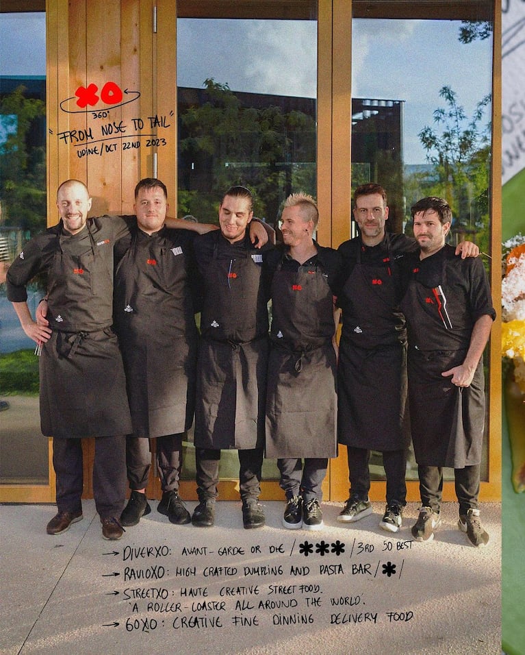 Los chefs de DiverXO. (Foto: @Diverxo)