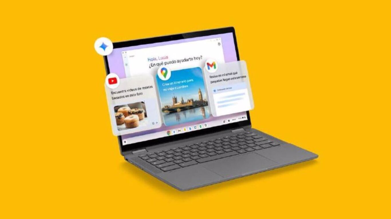 Los Chromebook Plus suman Gemini y funciones de IA: las increíbles funciones que cambian la experiencia 