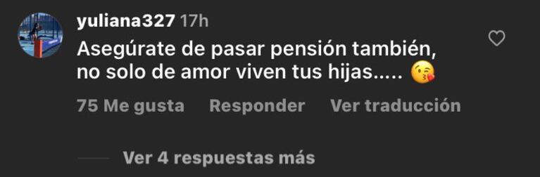 Los comentarios a Matías Defederico