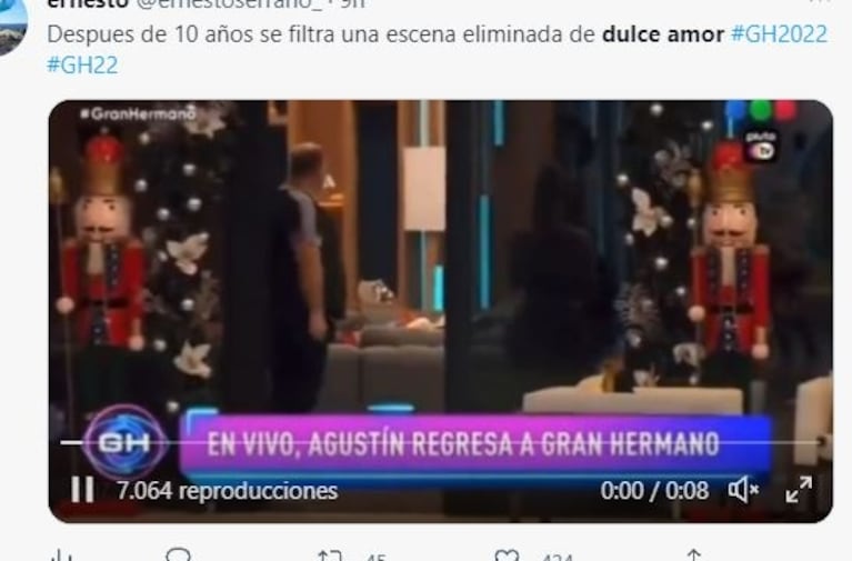 Los desopilantes memes de Agustín reencontrándose con Marcos en Gran Hermano 2022 