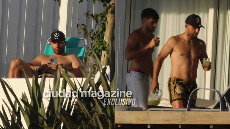 Los días del Kun Agüero en Punta del Este tras retirarse del fútbol. Foto: GM Press