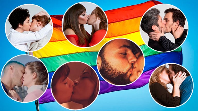 Los famosos celebraron el Día Internacional del Orgullo LGBT con fotos a los besos en las redes