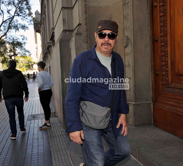 Los famosos despidieron a Daniel Fanego (Foto: Movilpress).