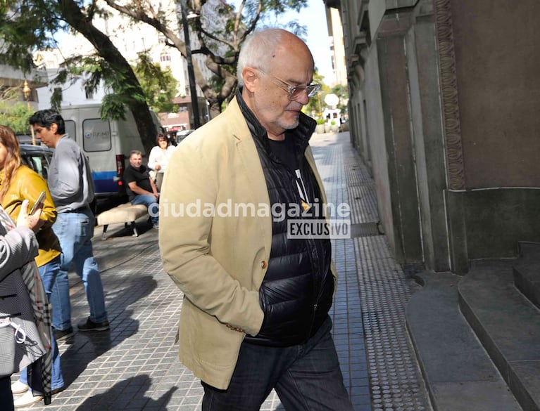 Los famosos despidieron a Daniel Fanego (Foto: Movilpress).