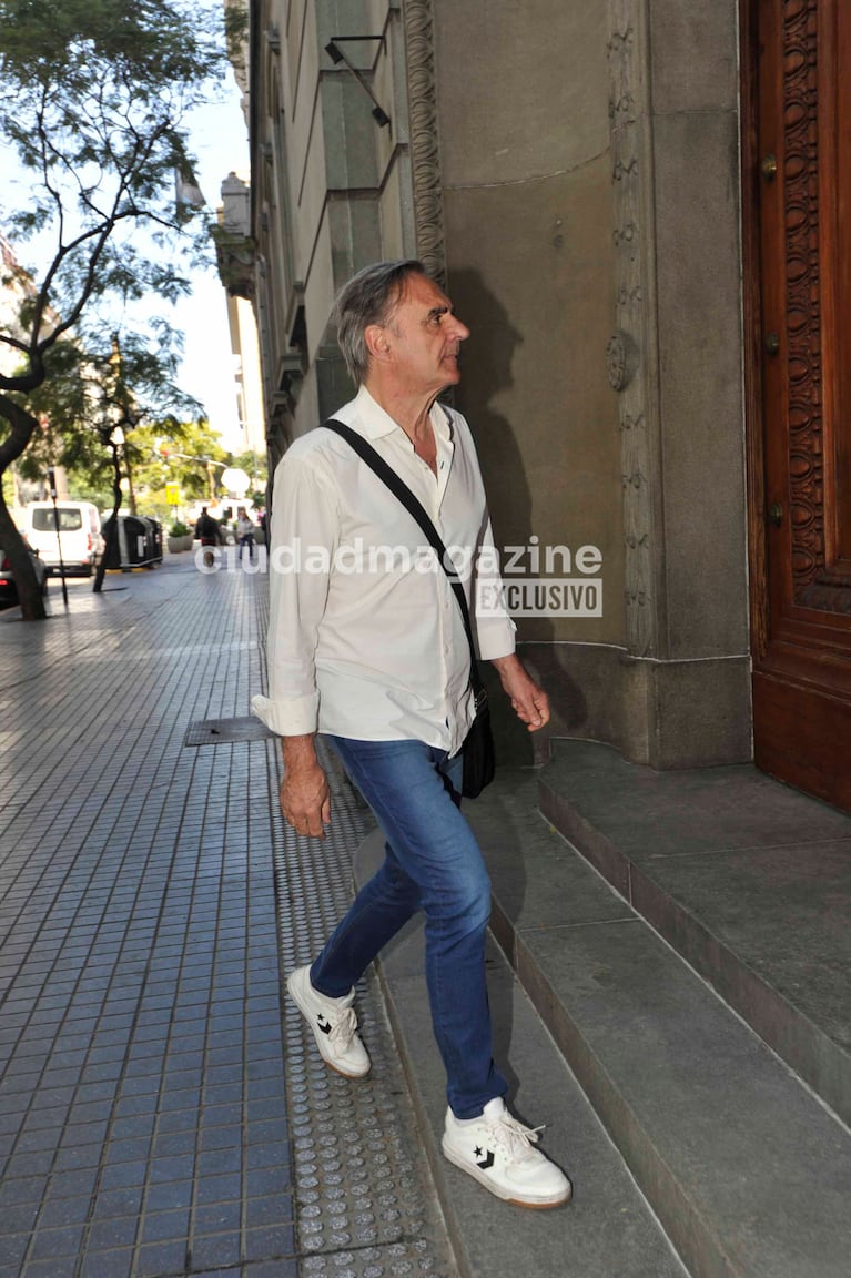 Los famosos despidieron a Daniel Fanego (Foto: Movilpress).