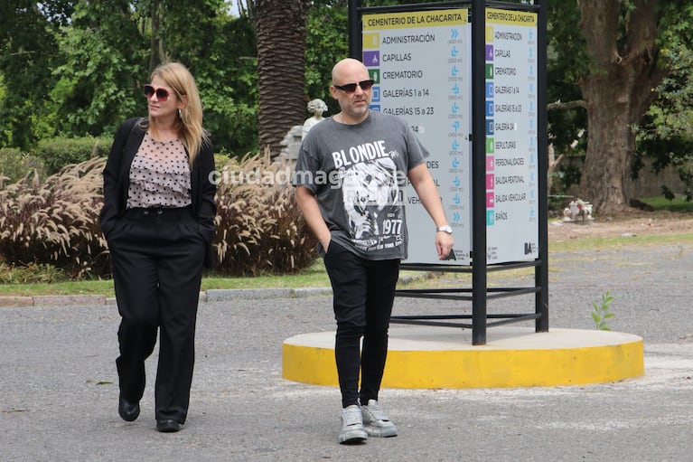 Los famosos despidieron a María Socas (Foto: Movilpress).