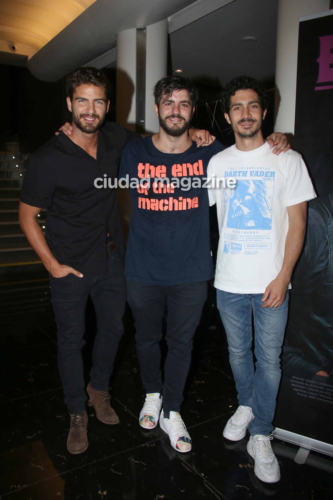 Los famosos dijeron presente en el estreno de Romance del Baco y la Vaca (Fotos:  Movilpress).