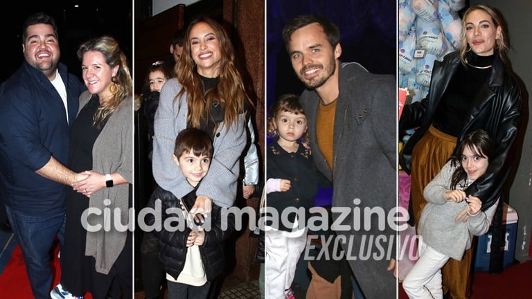 Los famosos disfrutaron con sus hijos de Disney On Ice (Fotos: Movilpress)