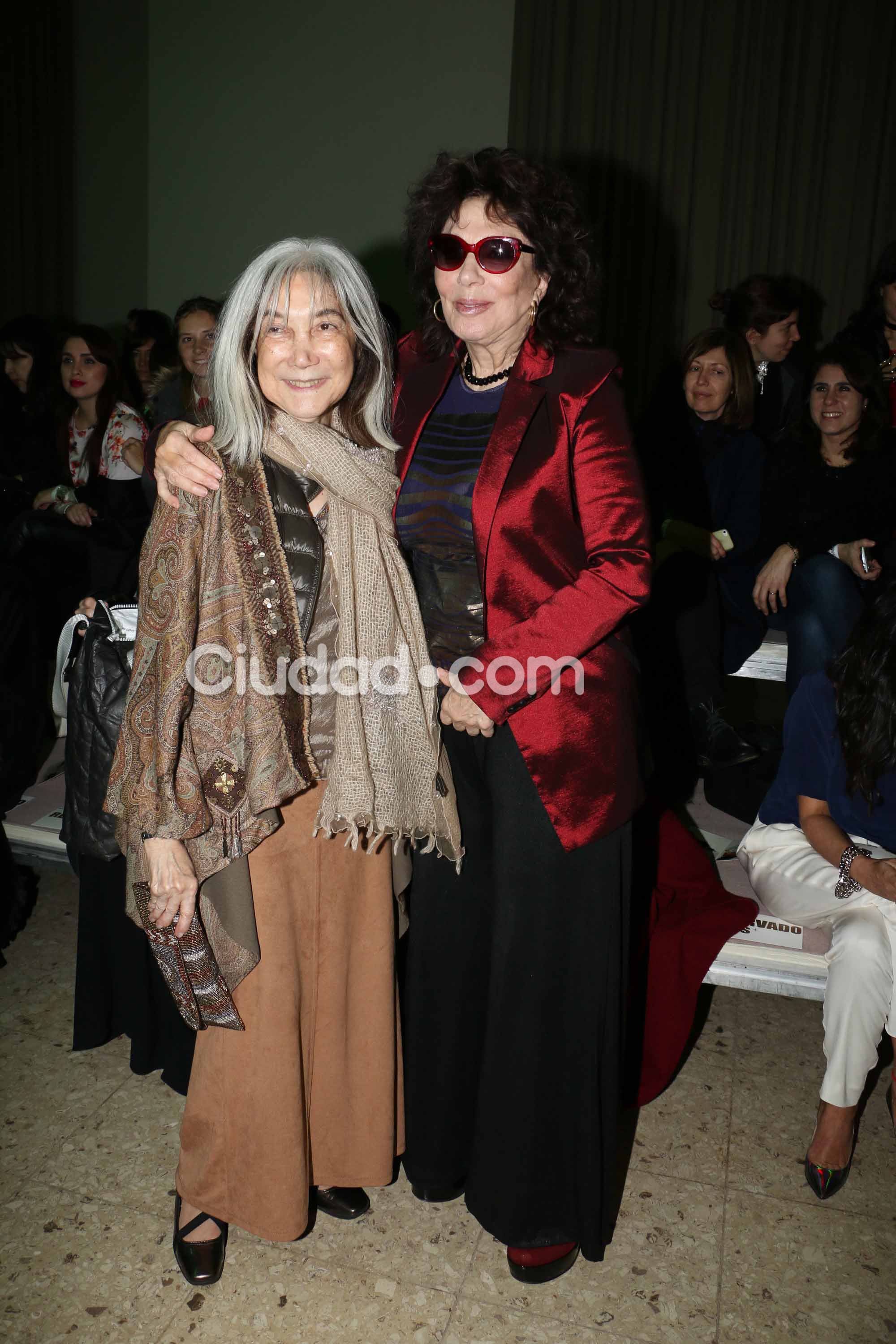 Los famosos disfrutaron de lo mejor de la moda en el BAFWeek (Fotos: Movilpress). 