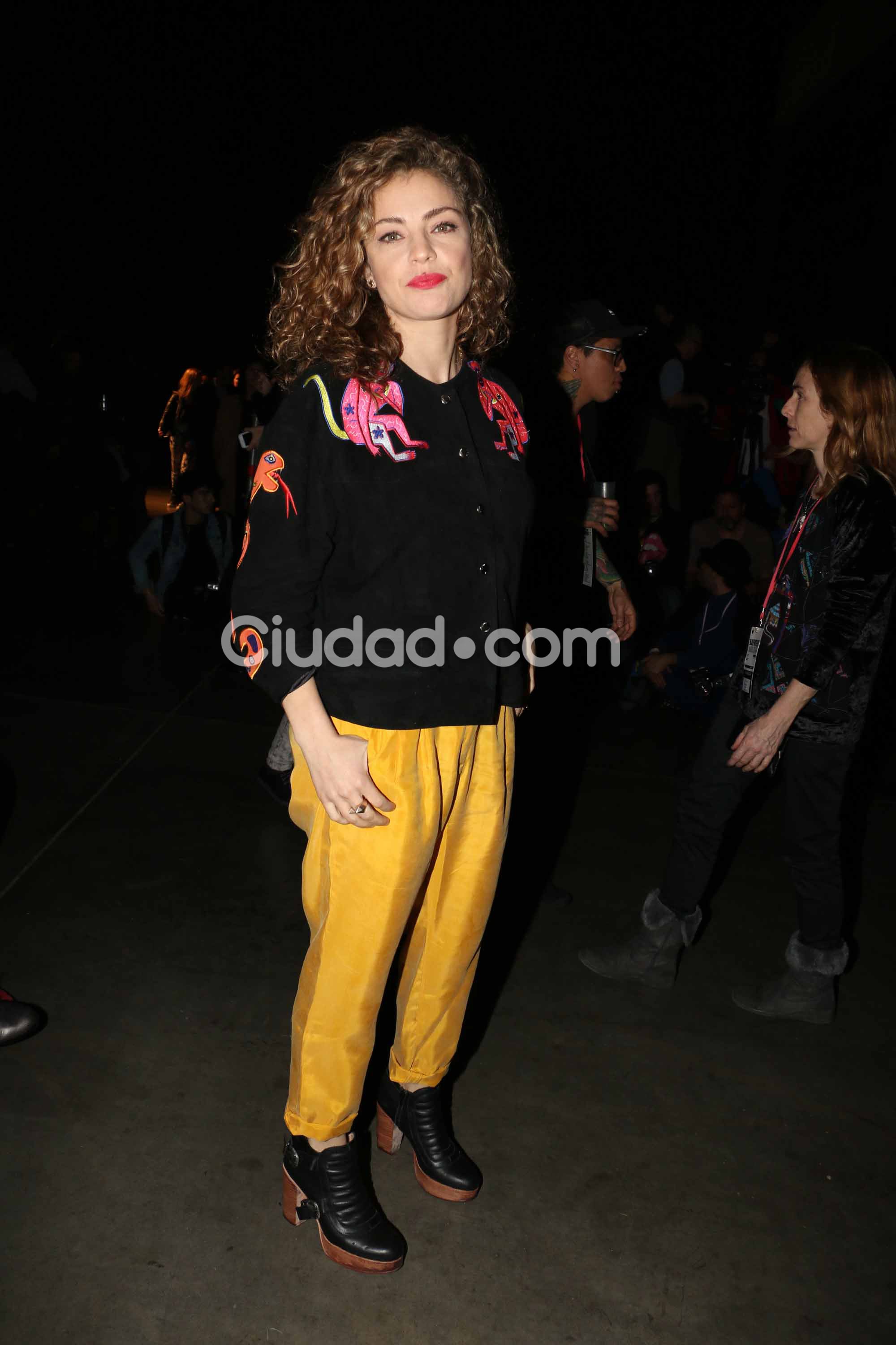 Los famosos disfrutaron de lo mejor de la moda en el BAFWeek (Fotos: Movilpress). 