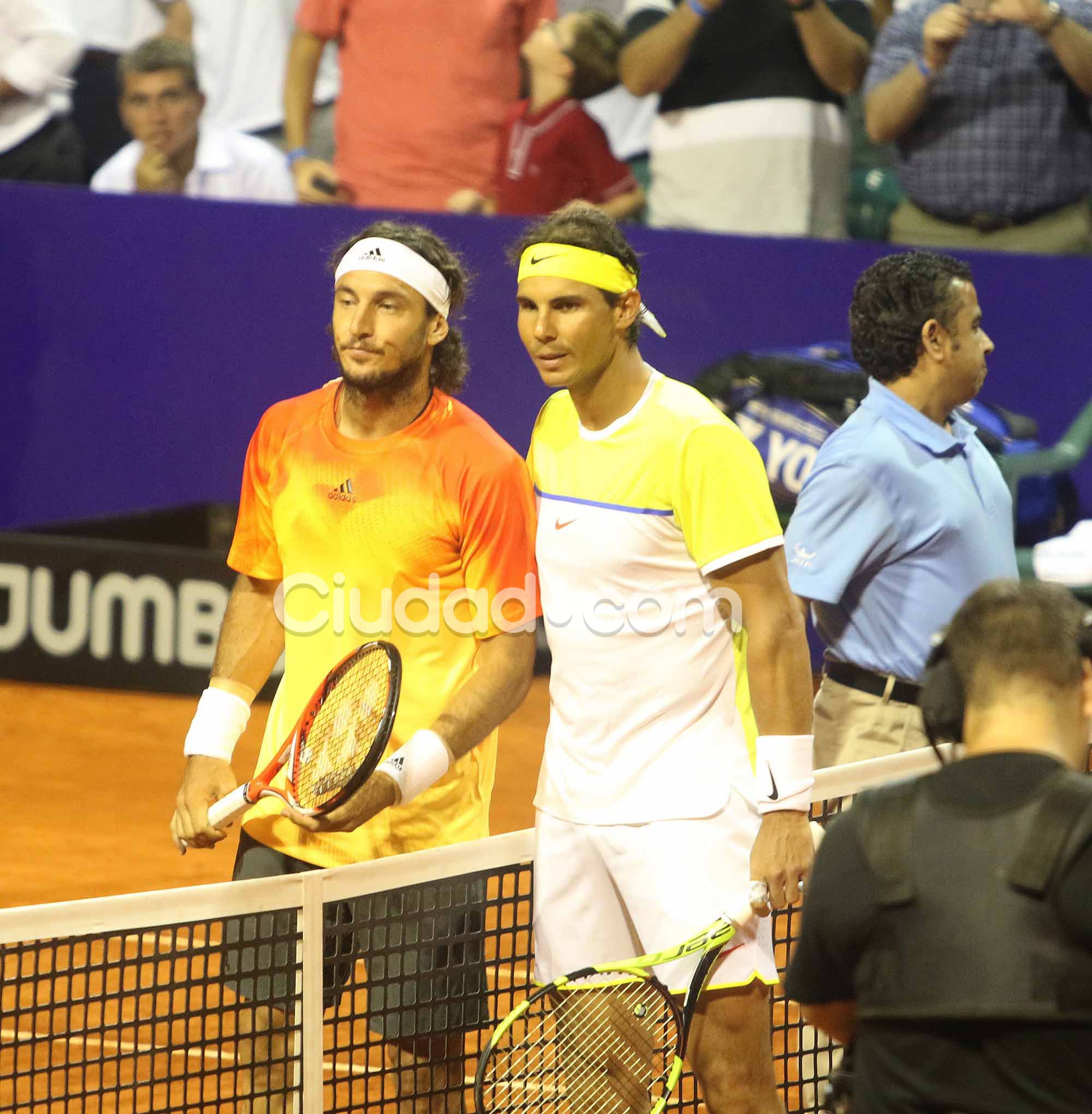  Los famosos disfrutaron del partido de Nadal y Pico Mónaco (Fotos: Movilpress). 