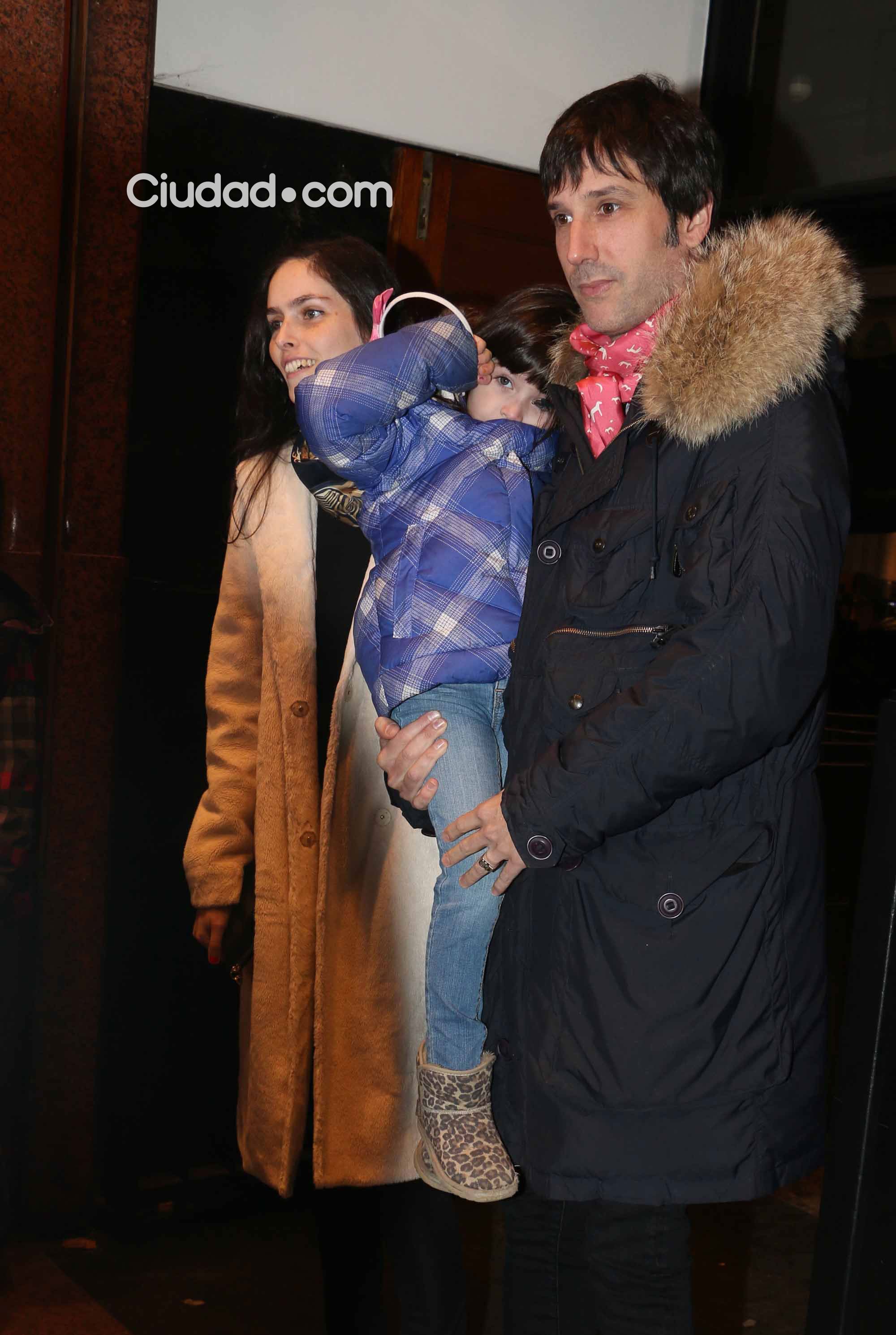 Los famosos disfrutaron junto a sus hijos de Disney On Ice (Foto: Movilpress)