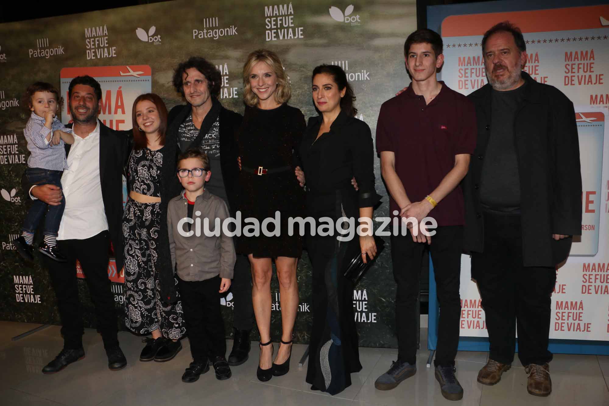 Los famosos en el estreno de Mamá se fue de viaje (Fotos: Movilpress).