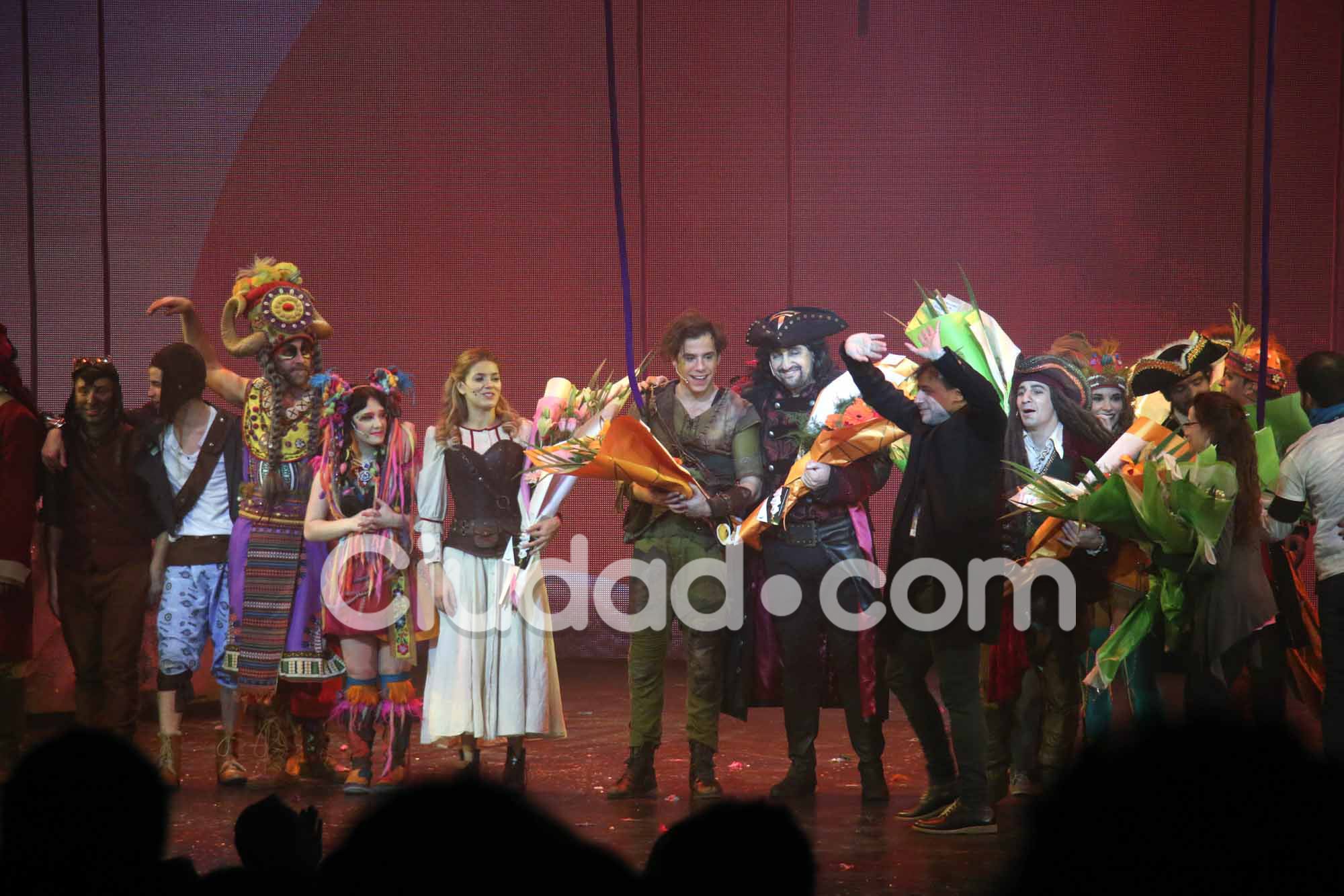 Los famosos en el estreno de Peter Pan, todos podemos volar (Fotos: Movilpress). 