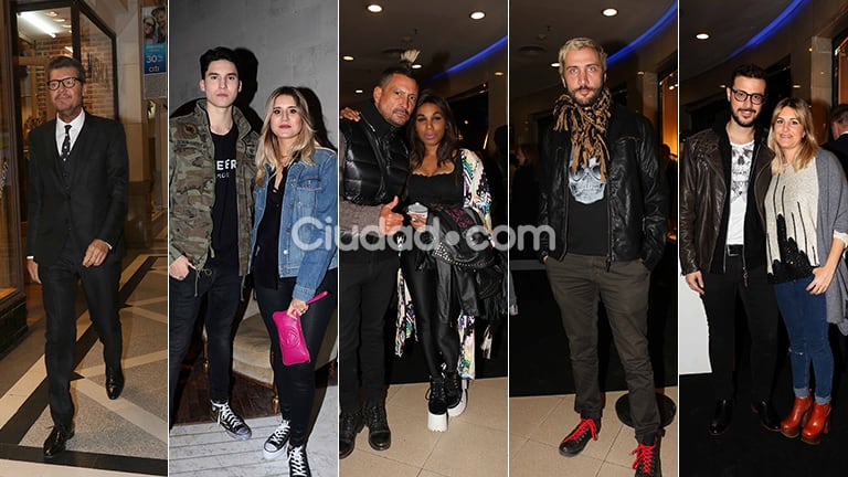 Los famosos en el evento de Ginebra Hommes. Fotos: Movilpress-Ciudad.com.