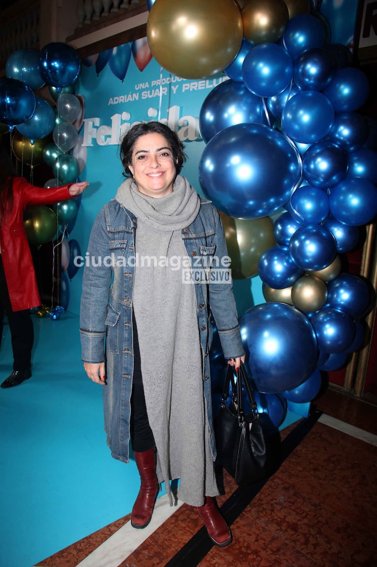 Los famosos en el teatro (Foto: Movilpress).