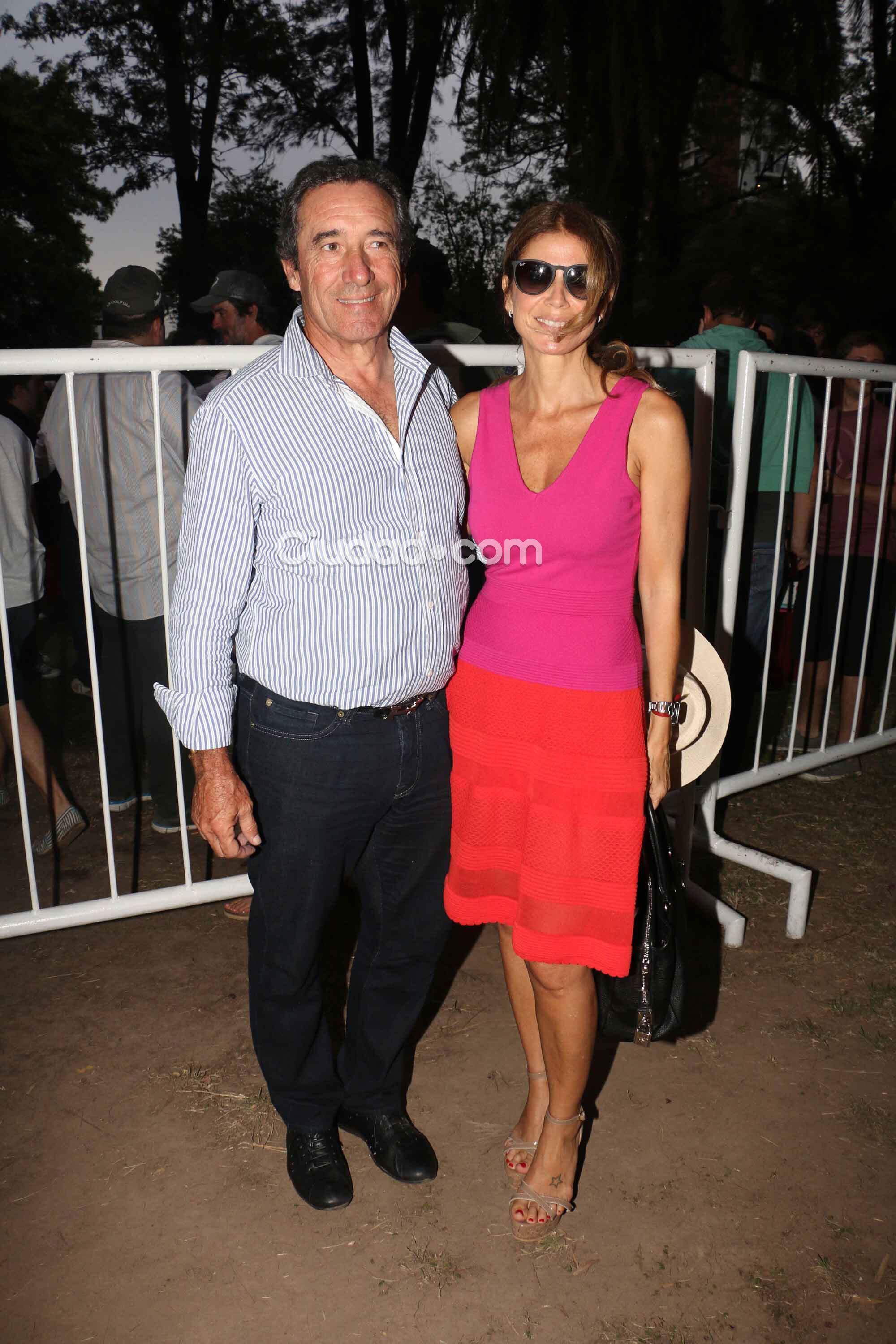 Los famosos en el triunfo de La Dolfina en el Abierto de Palermo. Foto: Movilpress