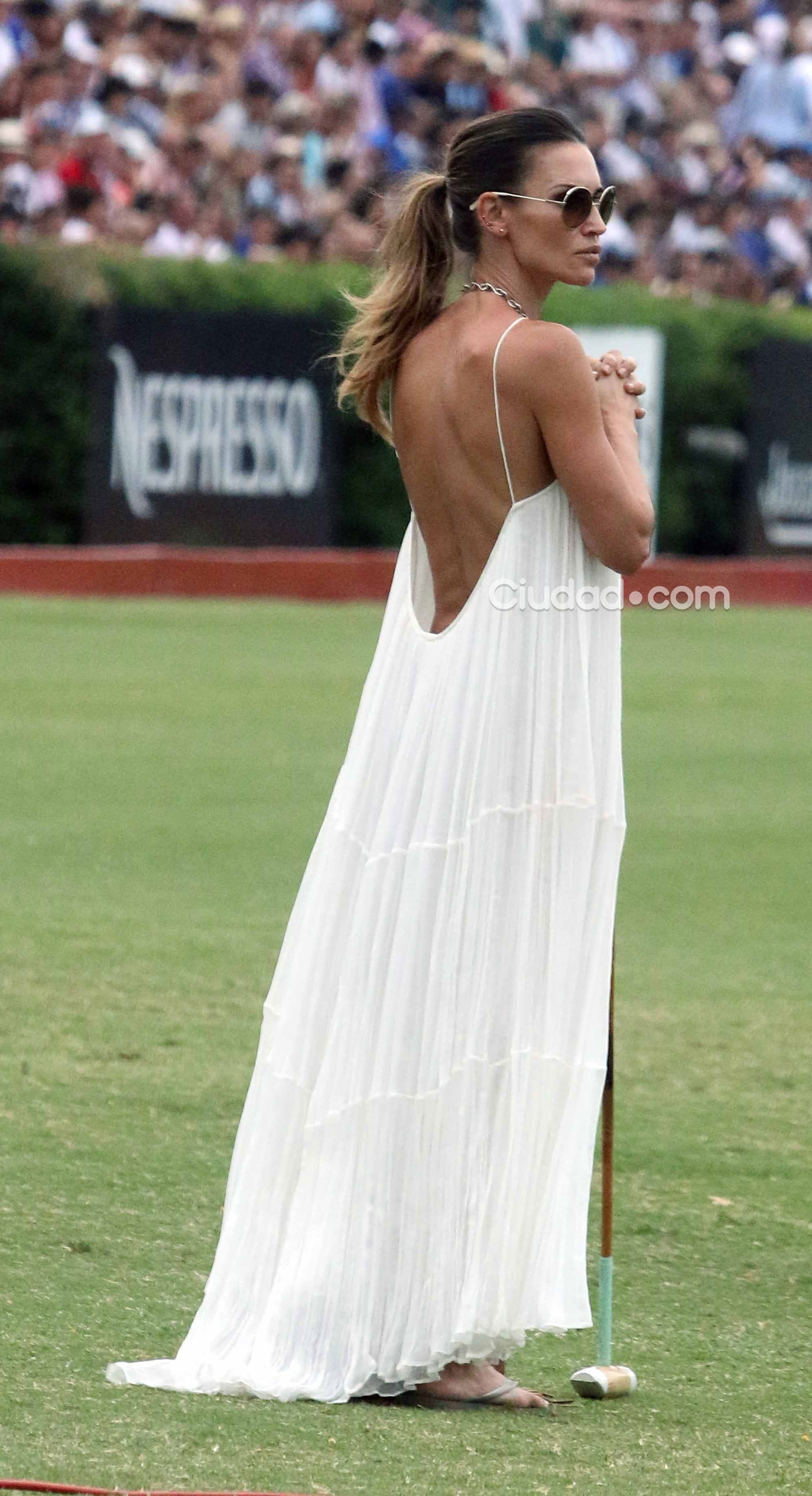 Los famosos en el triunfo de La Dolfina en el Abierto de Palermo. Foto: Movilpress