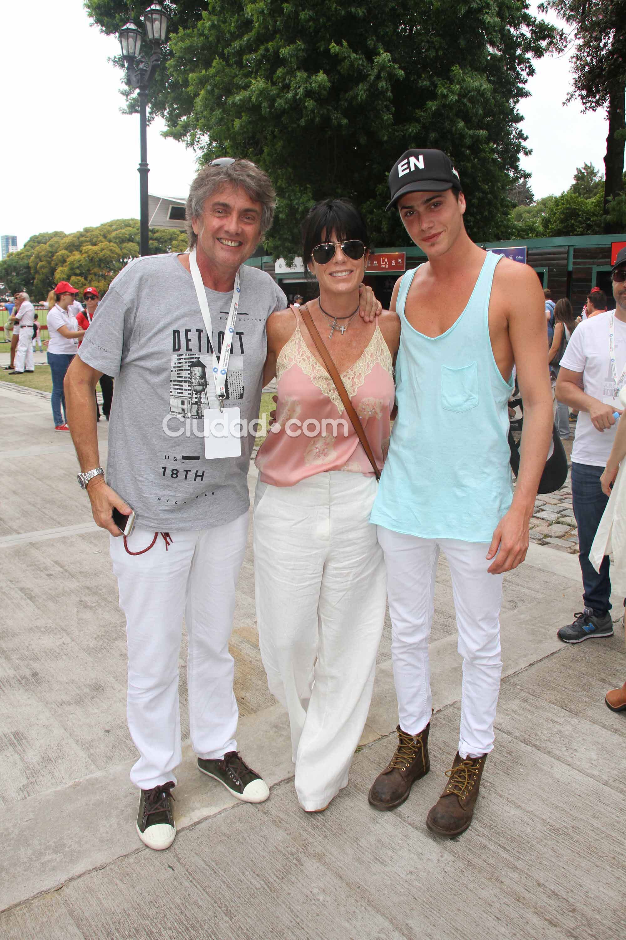 Los famosos en el triunfo de La Dolfina en el Abierto de Palermo. Foto: Movilpress