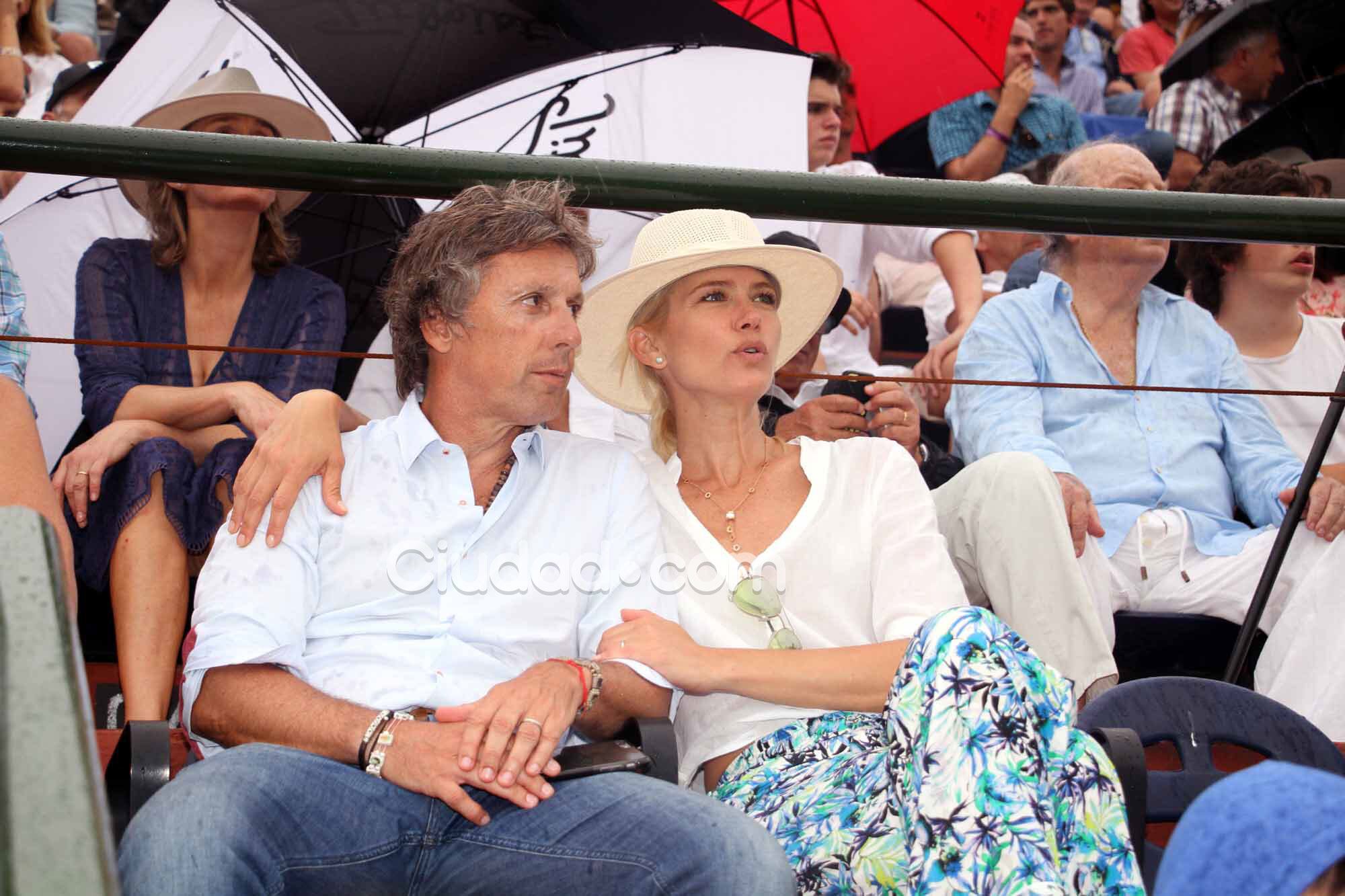 Los famosos en el triunfo de La Dolfina en el Abierto de Palermo. Foto: Movilpress