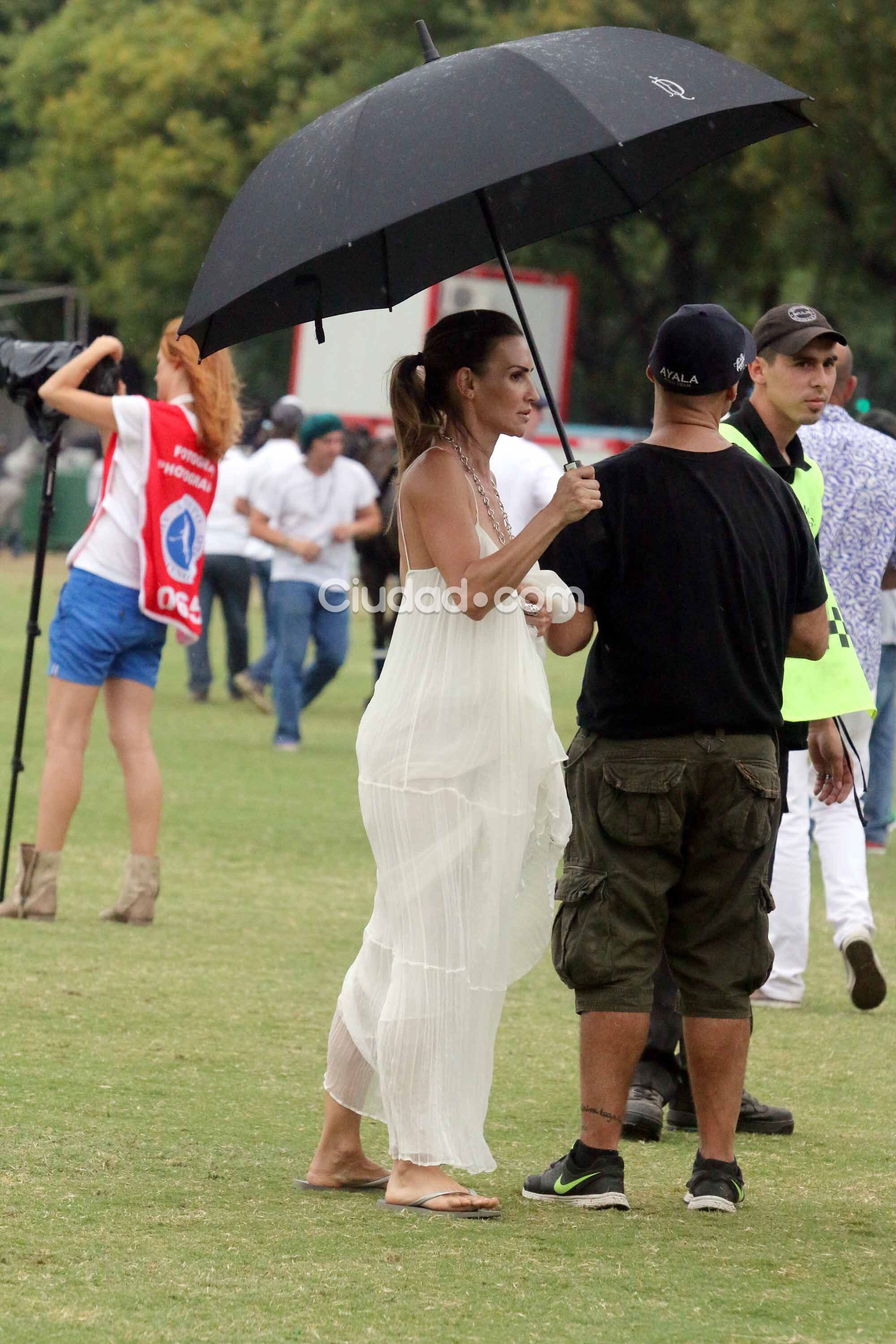 Los famosos en el triunfo de La Dolfina en el Abierto de Palermo. Foto: Movilpress