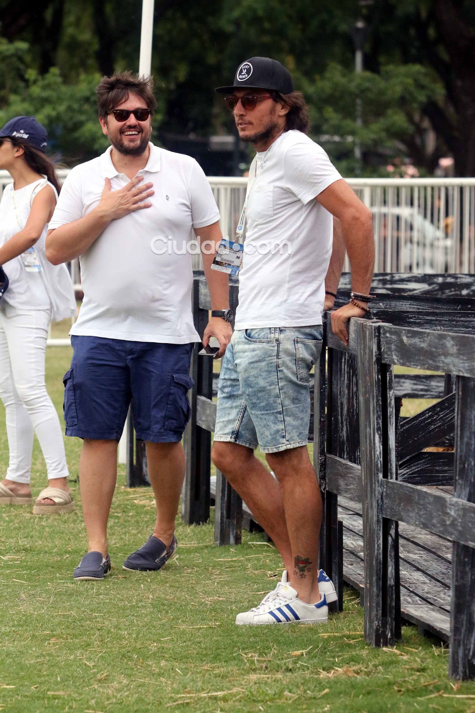 Los famosos en el triunfo de La Dolfina en el Abierto de Palermo. Foto: Movilpress