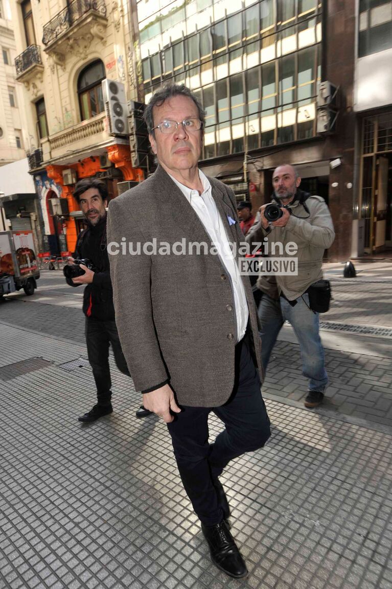 Los famosos en el velatorio de Pepe Soriano (Foto: Movilpress).