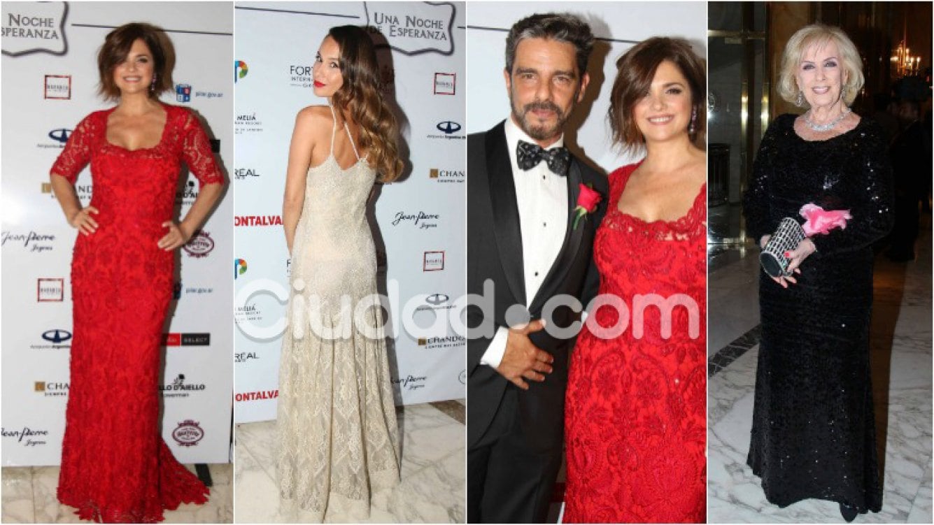 Los famosos en la gala benéfica de Araceli González para Pilares de esperanza. Foto: Movilpress